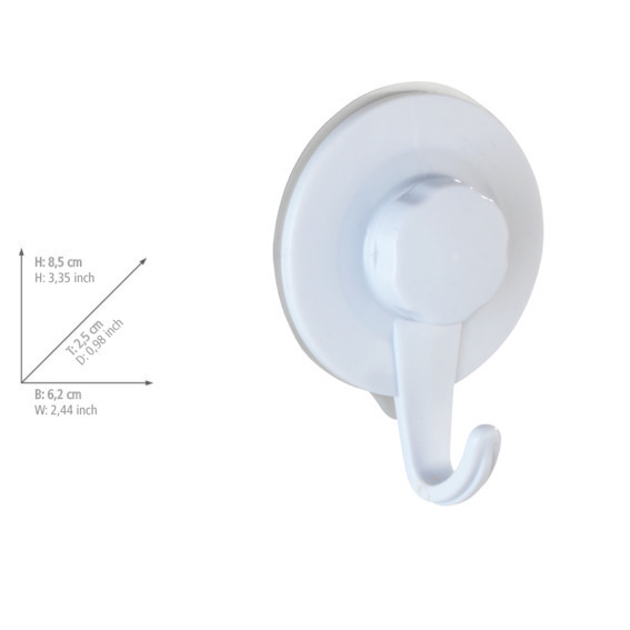 Static-Loc® Plus Wandhaak Valenza Wit