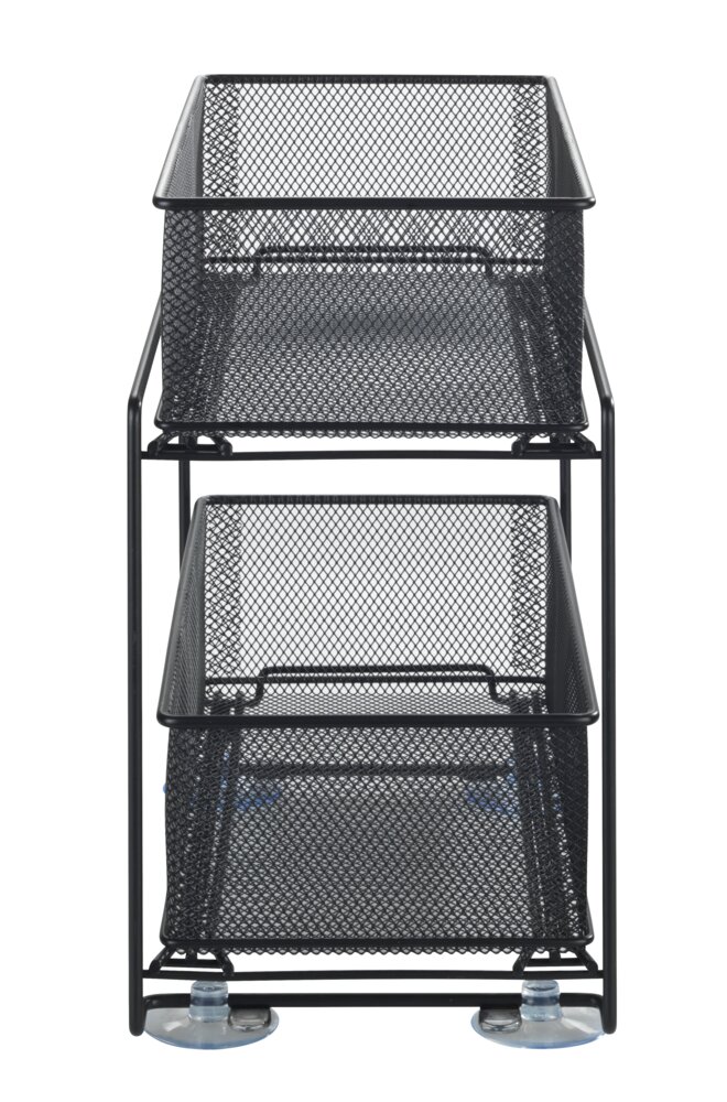 Keukenkast-organizer Mod. Gioma, zwart