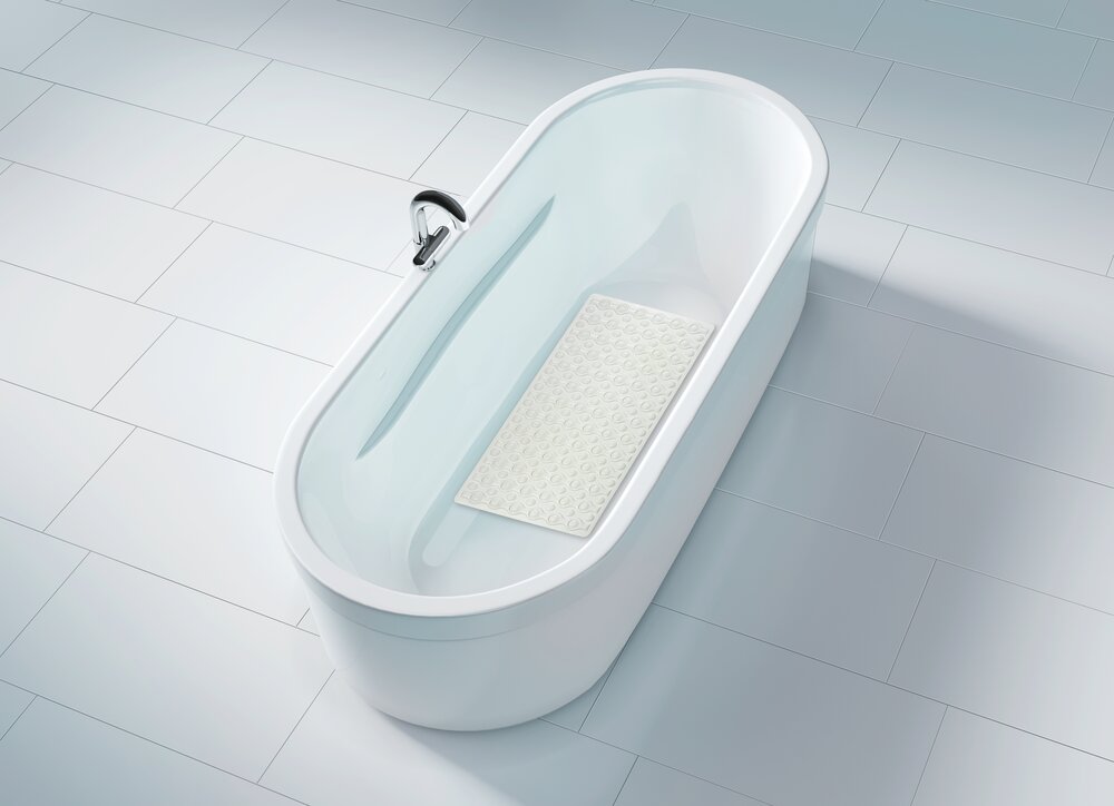 Wanneneinlage Mod. Rocha Weiß  70 x 40 cm