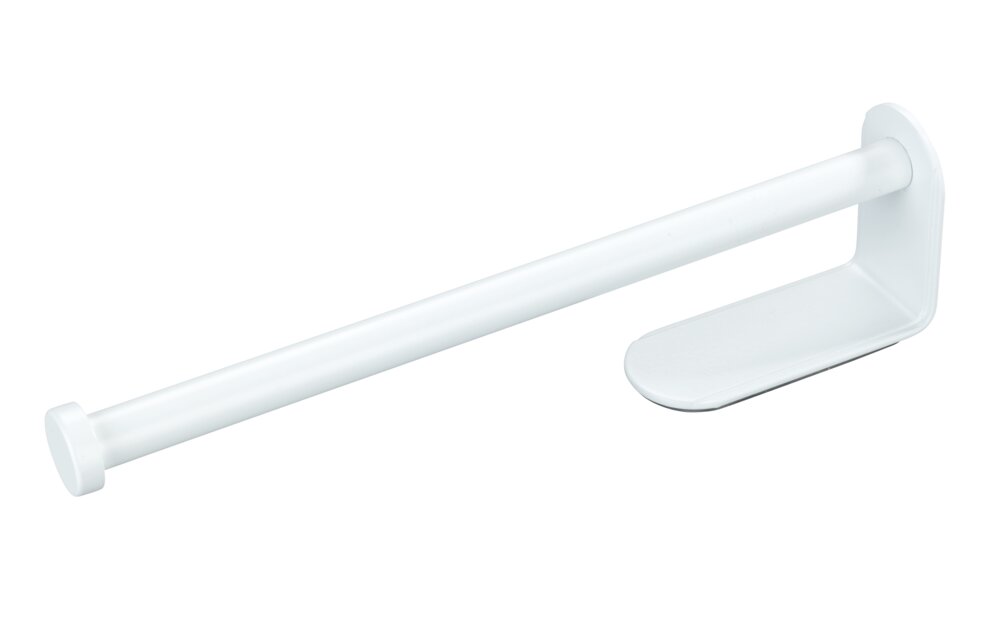 Porte essuie-tout Nio, blanc  Adhésif, fixation sans perçage