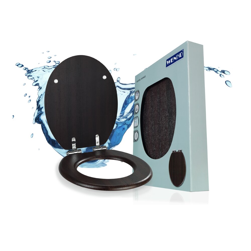 Wengé toiletzitting