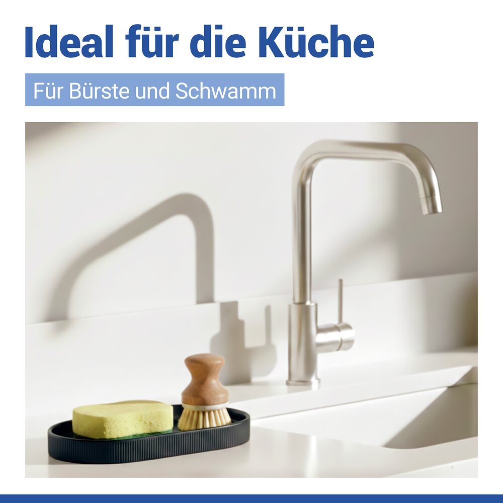 Vide-poche Mod. Fablo Noir  en céramique de haute qualité, polyvalent