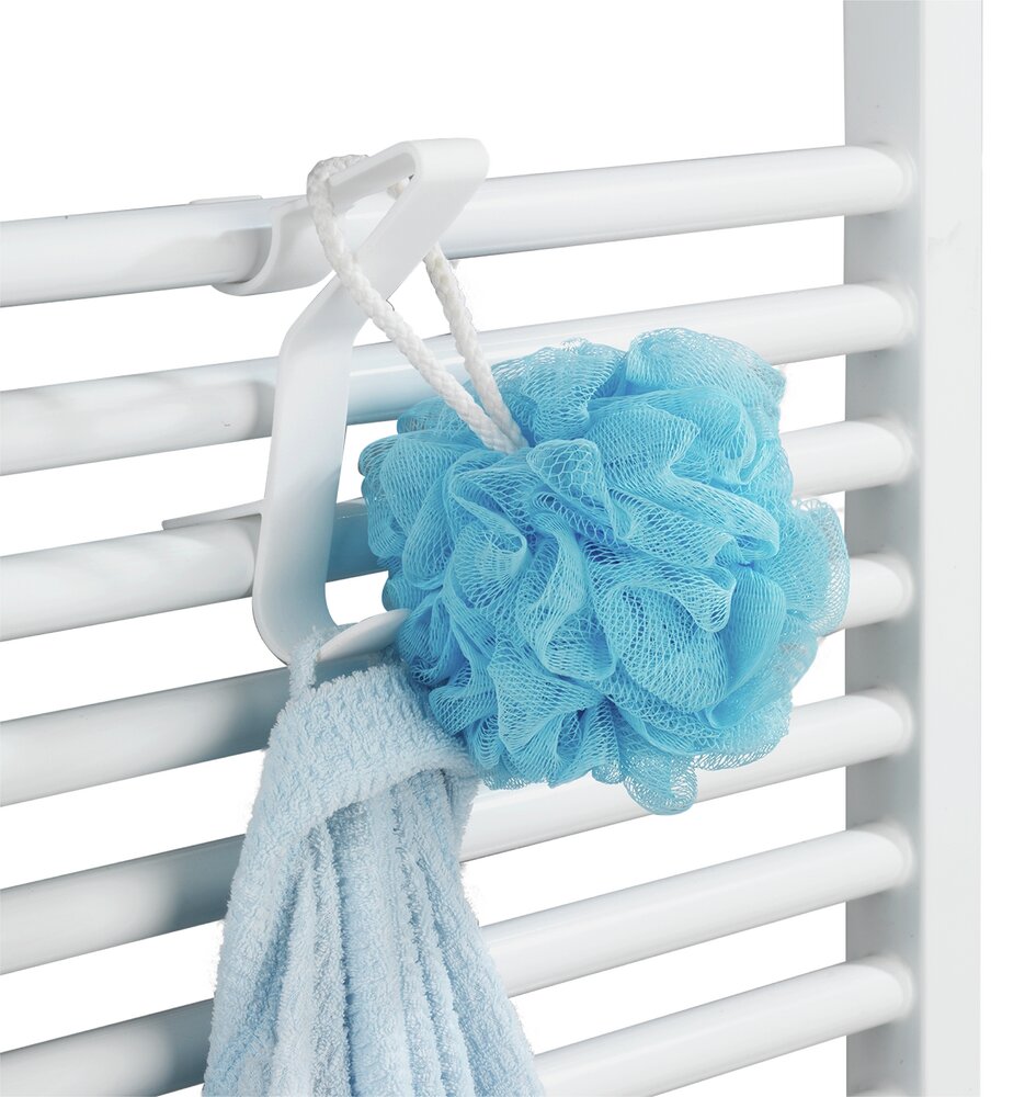 Crochets radiateur blanc FLEXI 3p