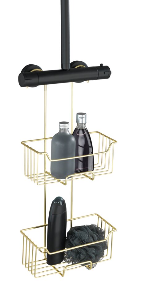 Thermostatische douchehouder Milo Gold, 2 niveaus