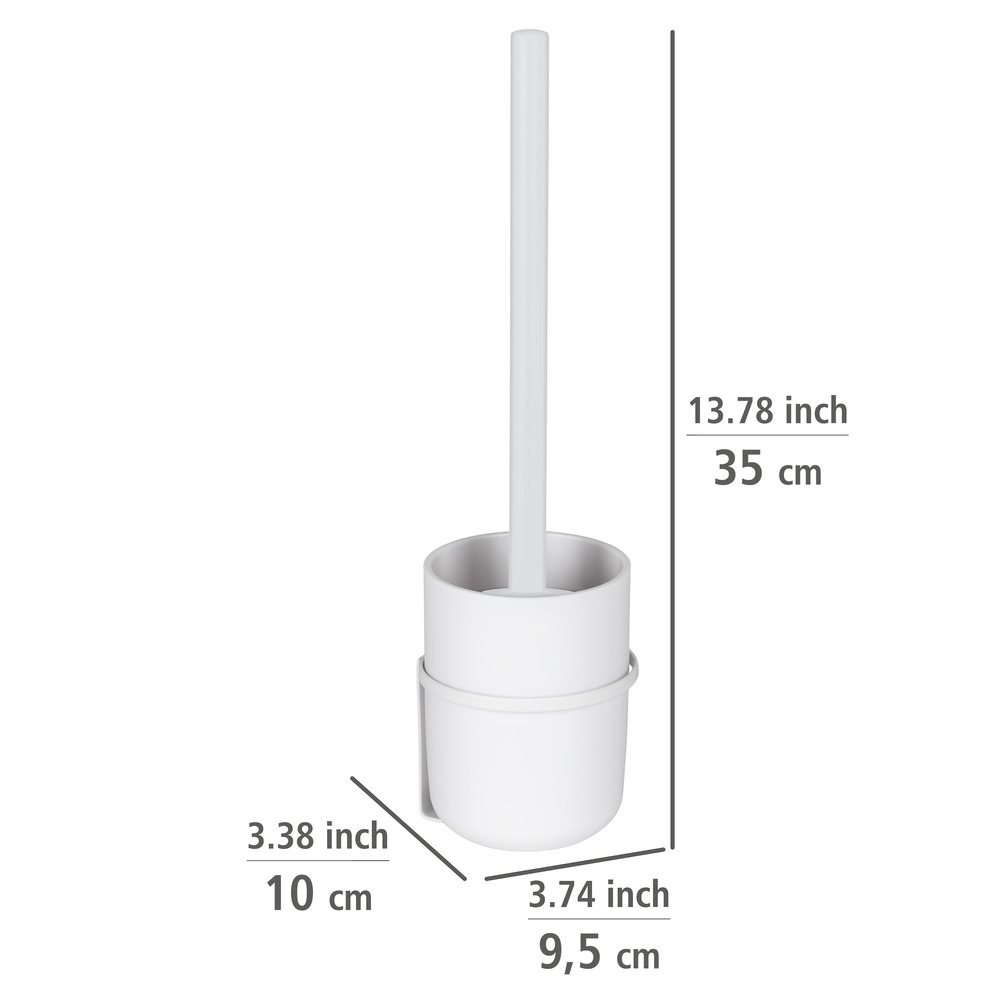 Turbo-Loc® WC-Garnitur Carpino Weiß  Befestigen ohne Bohren