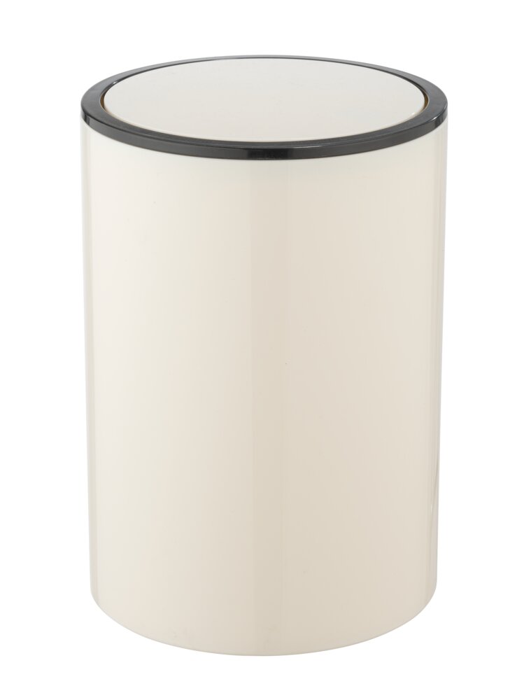 Schwingdeckeleimer Mod. Inca  5 Liter, Badezimmer Mülleimer