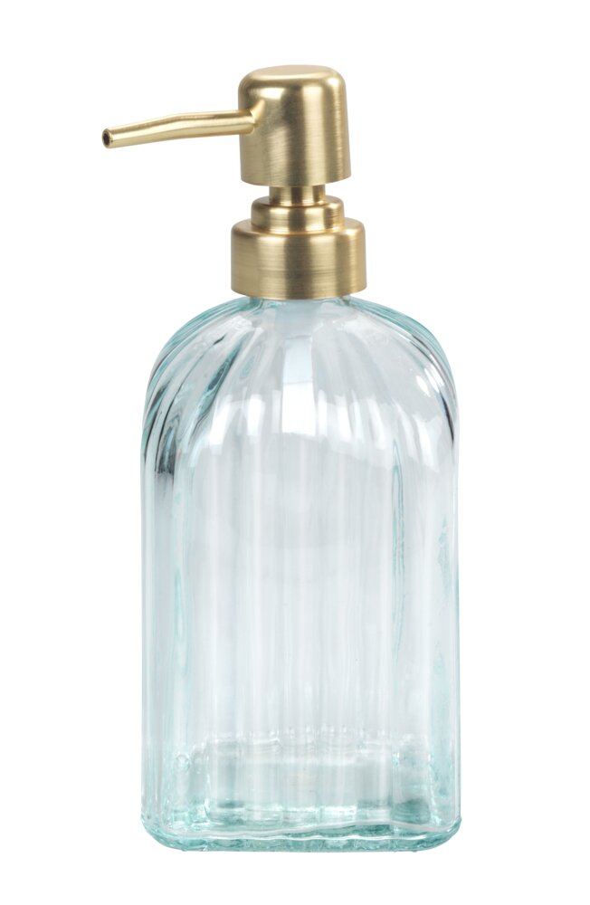 Spülmittelspender Mod. Vetro Gold  aus Glas