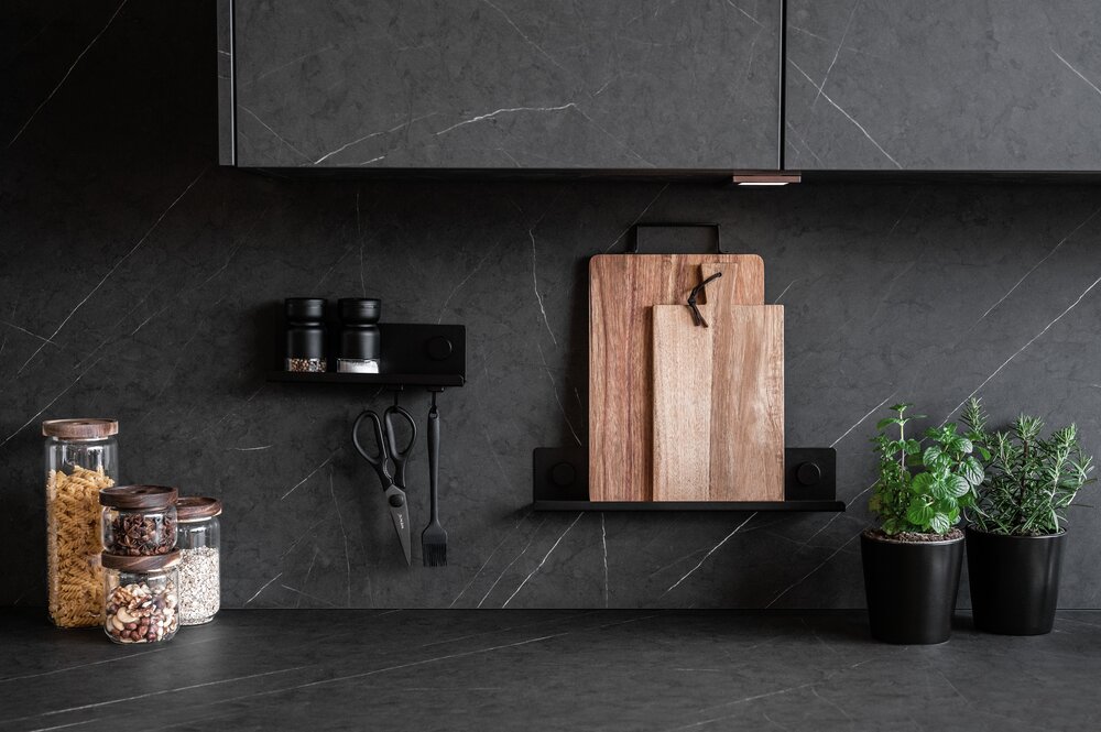 Gewürzregal Mod. Jet S  aus pulverbeschichtetem Metall