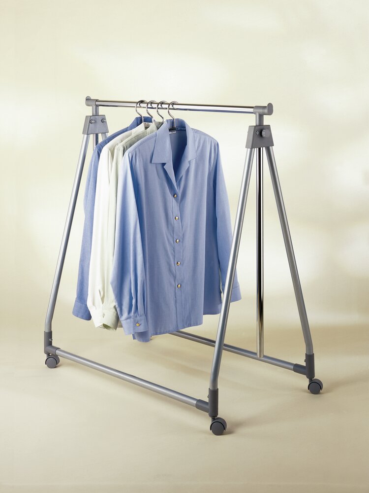 Inklapbaar kledingrek