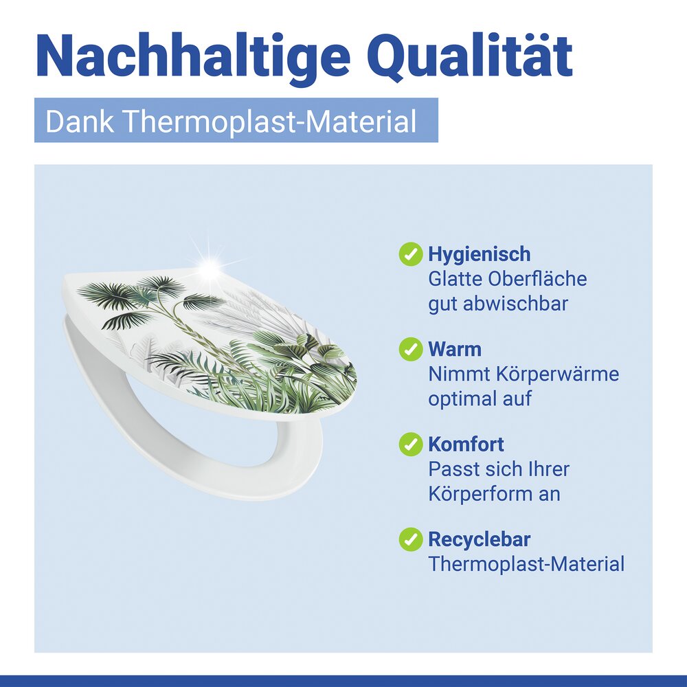 WC-Sitz Mod. Mascali  Toilettensitz mit Absenkautomatik und Relief-Druck