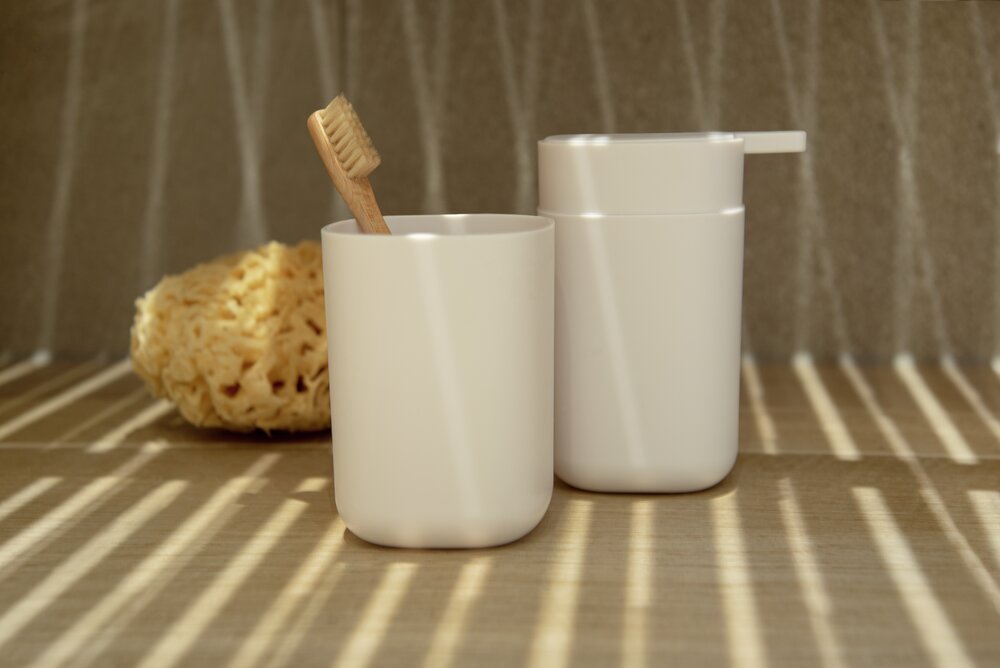 Zeepdispenser Davos, wit mat