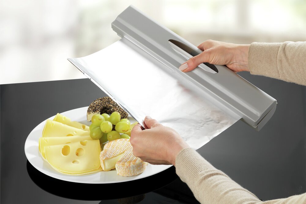 Folienschneider Perfect-Cutter Lichtgrau  2er Set