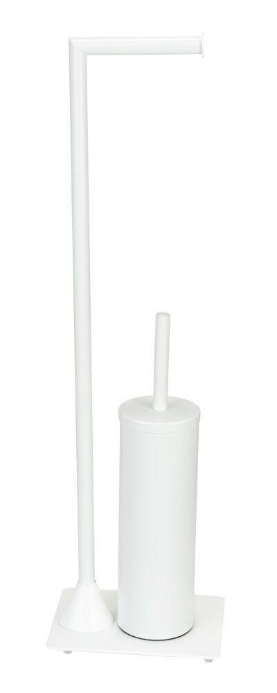 Garniture de WC sur pied Hella Blanc  laqué mat