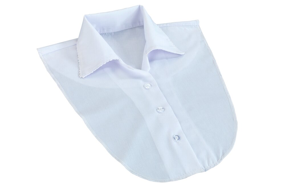 Blusenkragen weiß  waschbar bei 30 °C