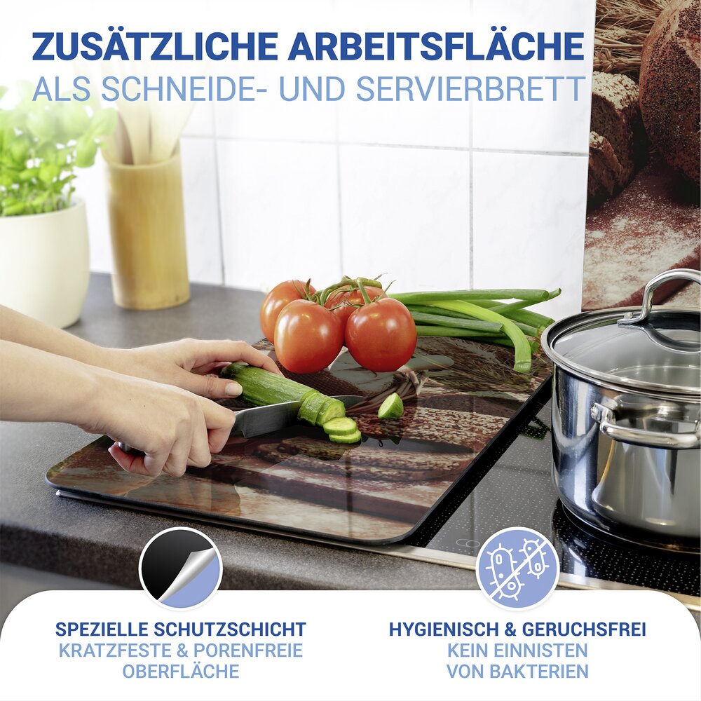 Fornuis Afdekplaten Universal Mod. Brood, set van 2