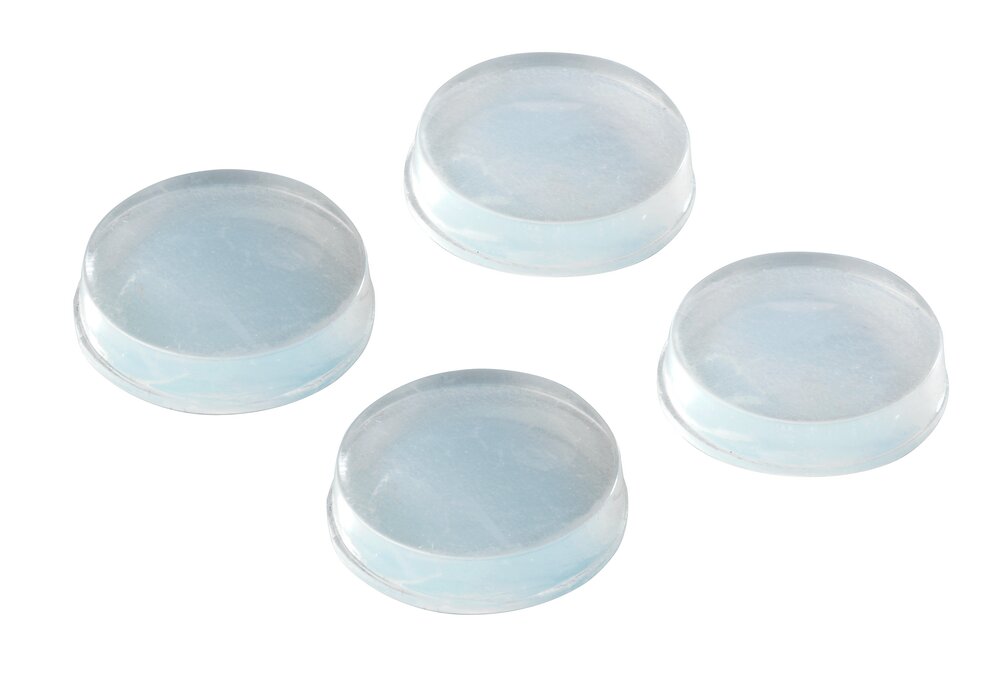 Tür- und Wandpuffer, transparent 4er