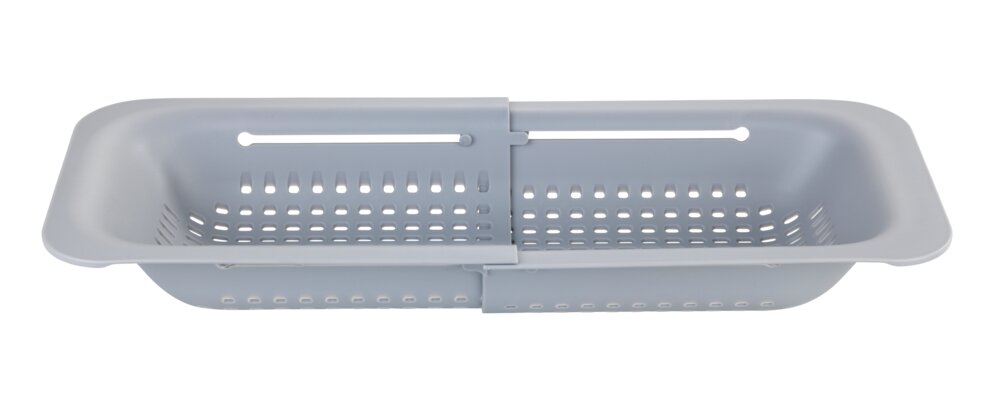 Spülbecken-Sieb Mod. Sivo Hellgrau  Ausziehbar bis 50 cm