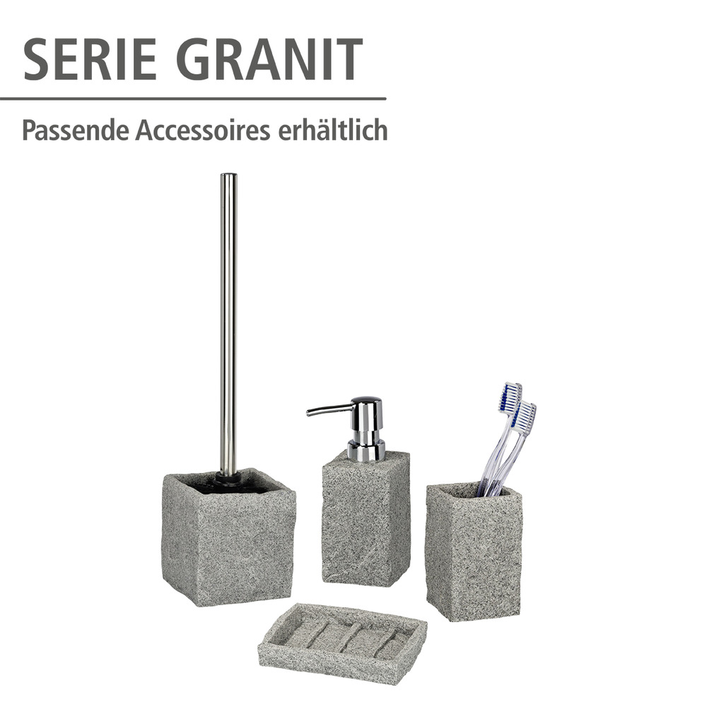 WC-Garnitur Mod. Granit  Stein-Optik