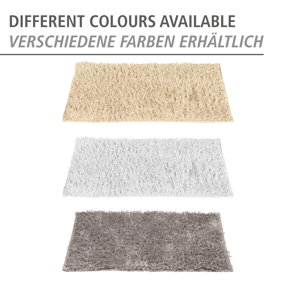 Badematte Mod. Lanas Taupe  Aus recycelten PET-Flaschen