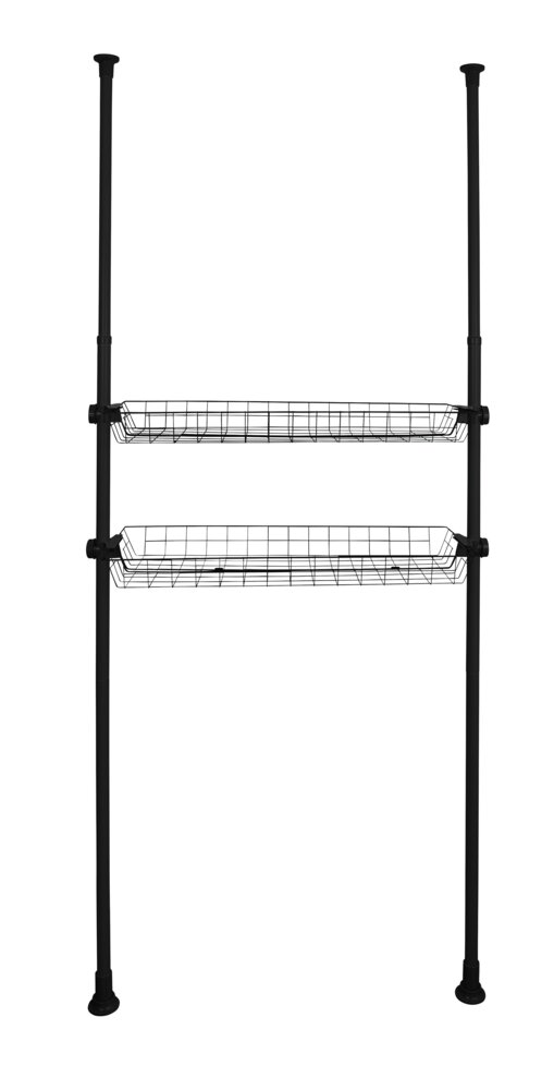 Korb Mod. Herkules Schwarz 2er Set  passend zum Teleskop-System Herkules