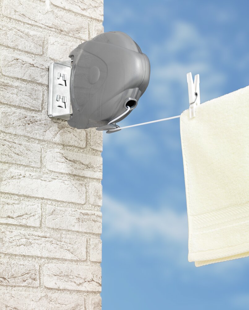 Wäscheleine Mod. Jumbo  ausziehbar bis 15 Meter