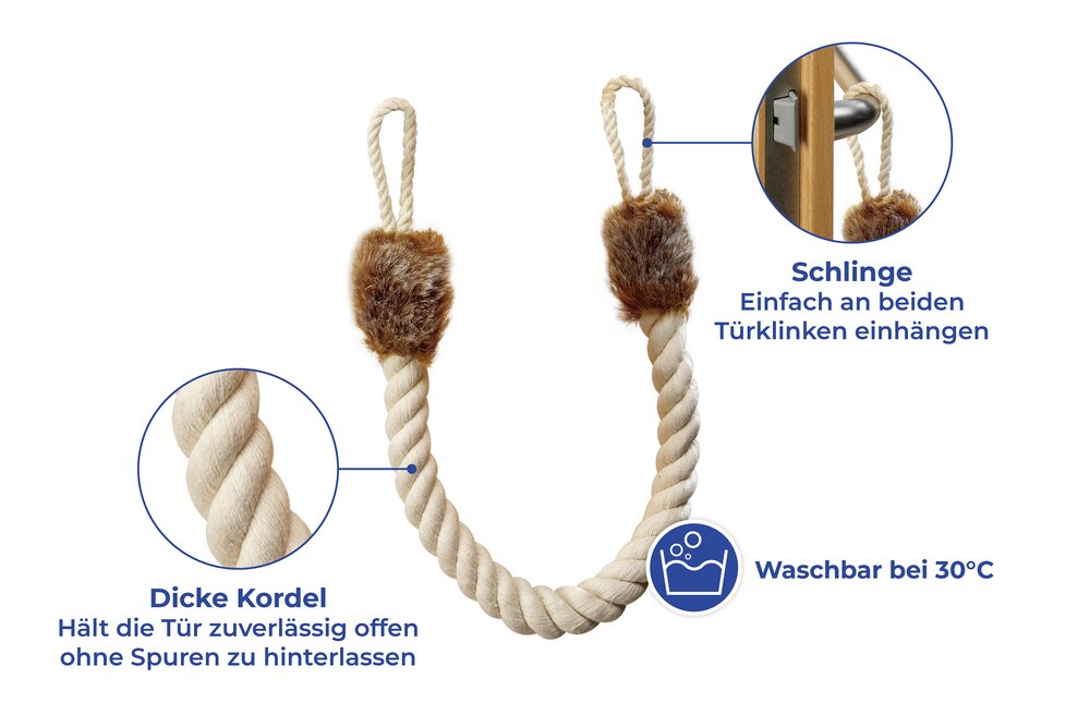 Türboy  extra dicke Kordel, einfach einhängen
