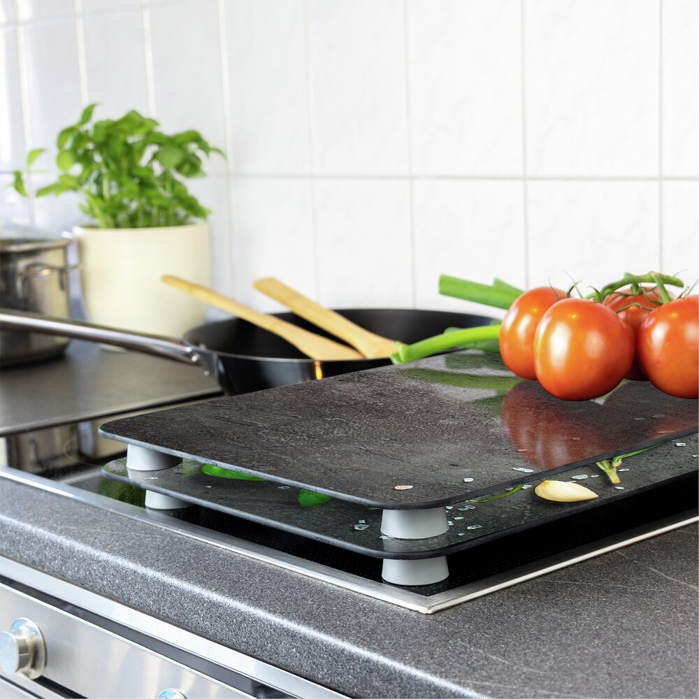 Herdabdeckplatte Universal Mod. Rosmarin, 2er Set  für alle Herdarten geeignet