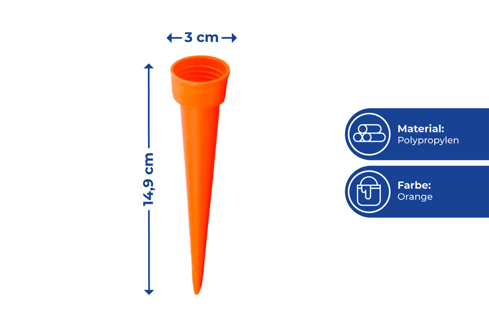 Bewässerungs-Spikes, 6er Set  gleichmäßige Wasserversorgung von Pflanzen