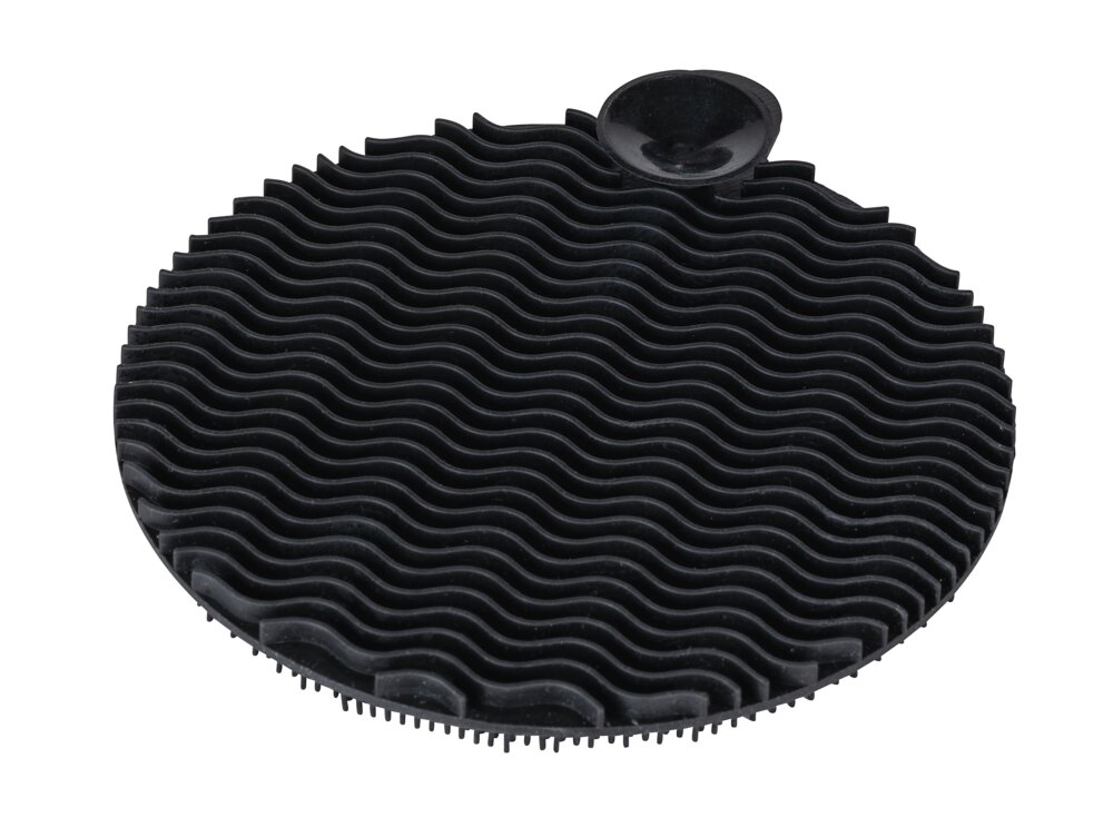 Silikon Spülschwamm Mod. Soft Schwarz 2er Set  Geschirrschwamm mit feiner Noppenstruktur