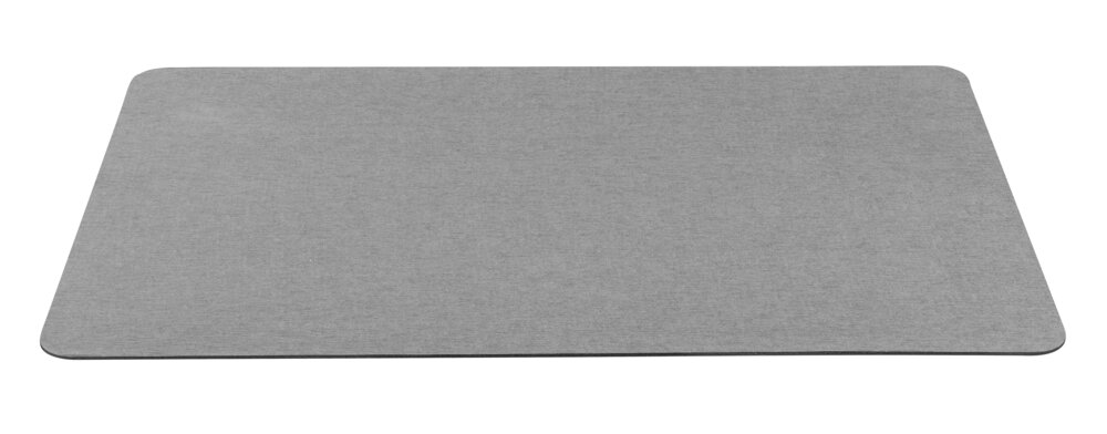 Badematte Universal, grau, Polyester, 40x60 cm  schnelltrocknend und rutschfest