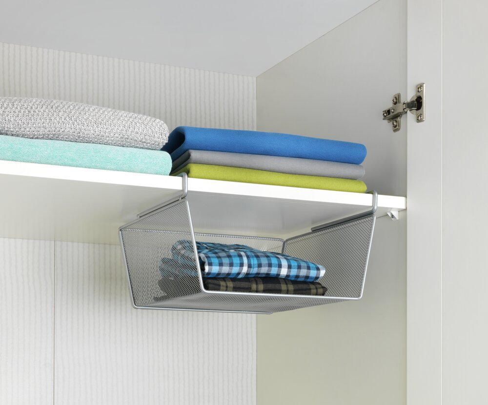 Panier s'accrochant à une étagère  28 x 15 x 27,5 cm