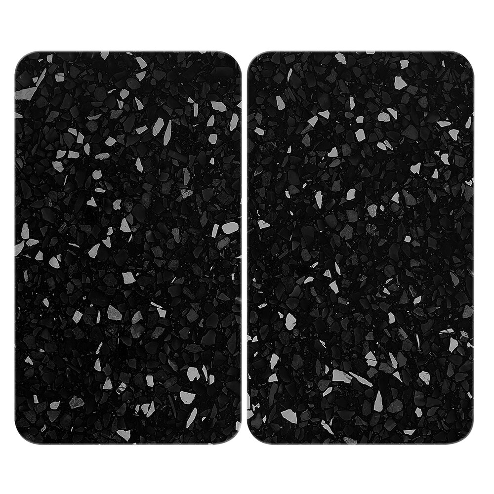Herdabdeckplatte Universal Mod. Terrazzo, 2er Set  für alle Herdarten geeignet
