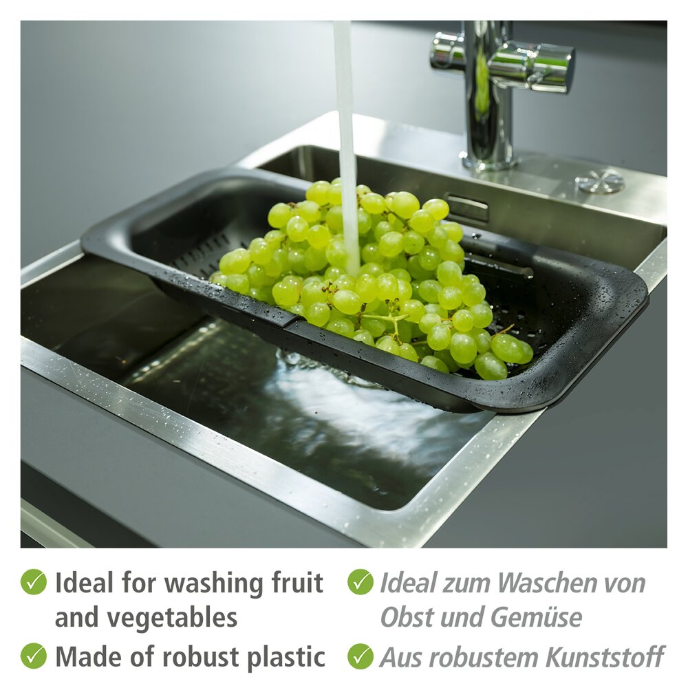 Passoire évier cuisine Sivo, extensible  Passoire extensible