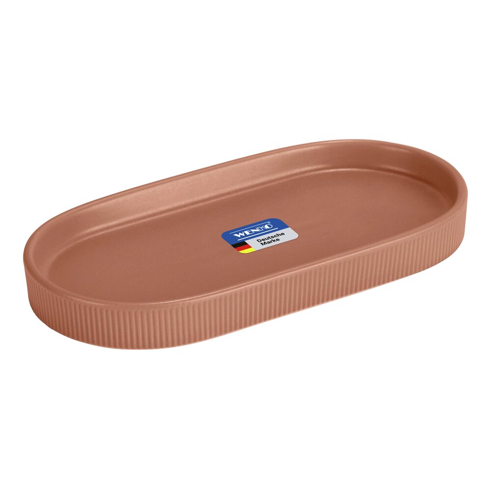 Vide-poche Mod. Fablo Marron  en céramique de haute qualité, polyvalent