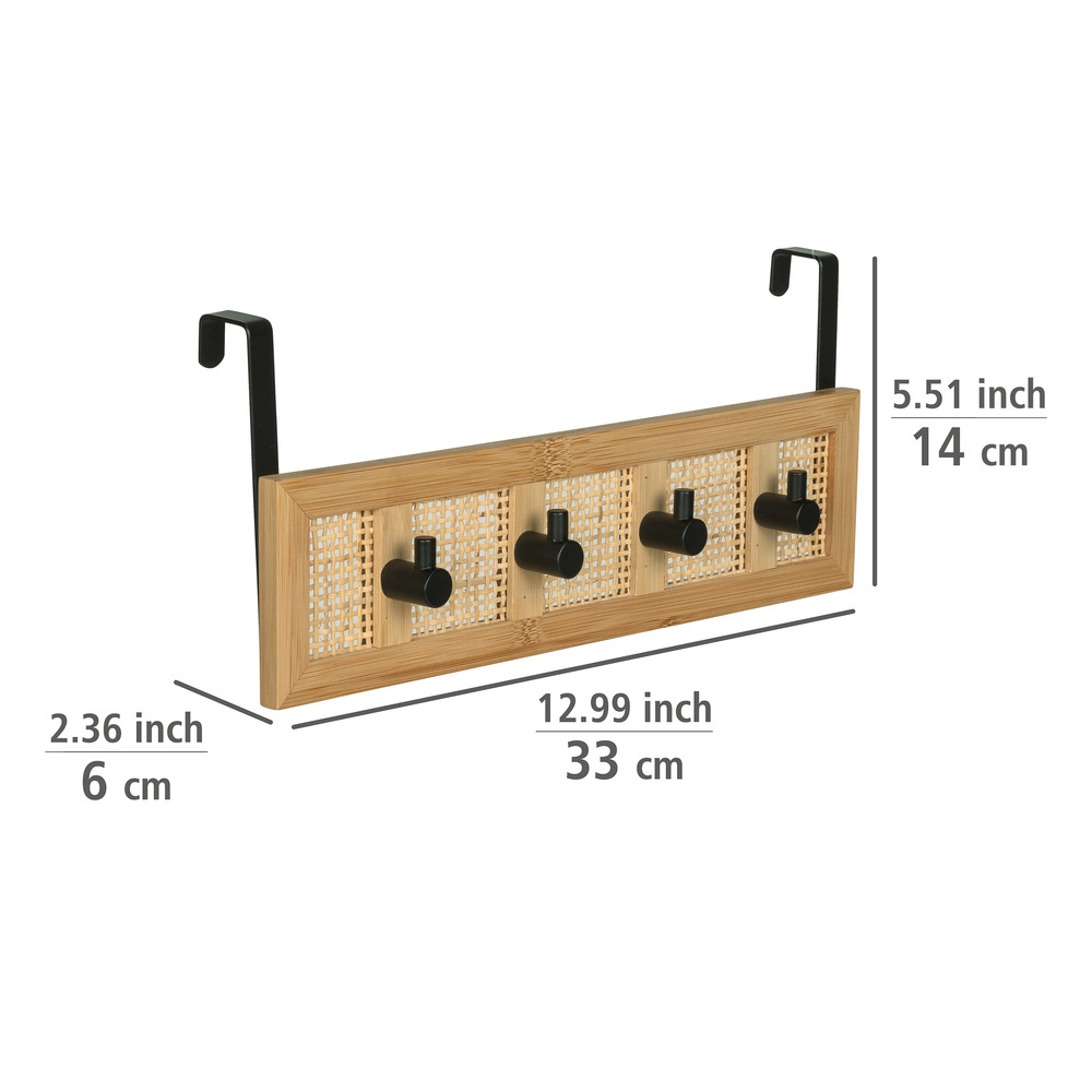 Türgarderobe Mod. Allegre  aus Bambus und Rattan