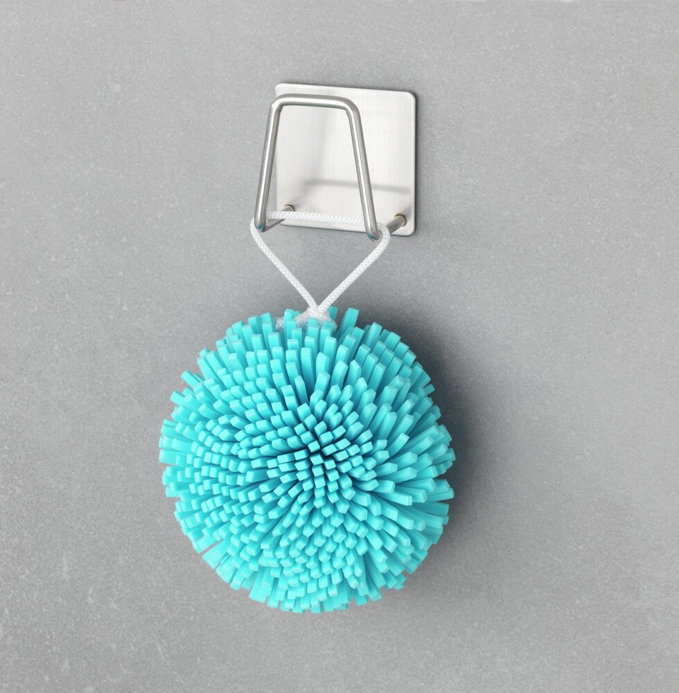 Support universel Edea pour la cuisine  Porte-éponge, acier inoxydable