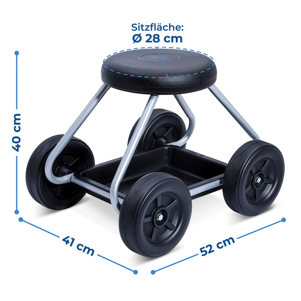 Rollsitz Mod. Secura  belastbar bis 130 kg