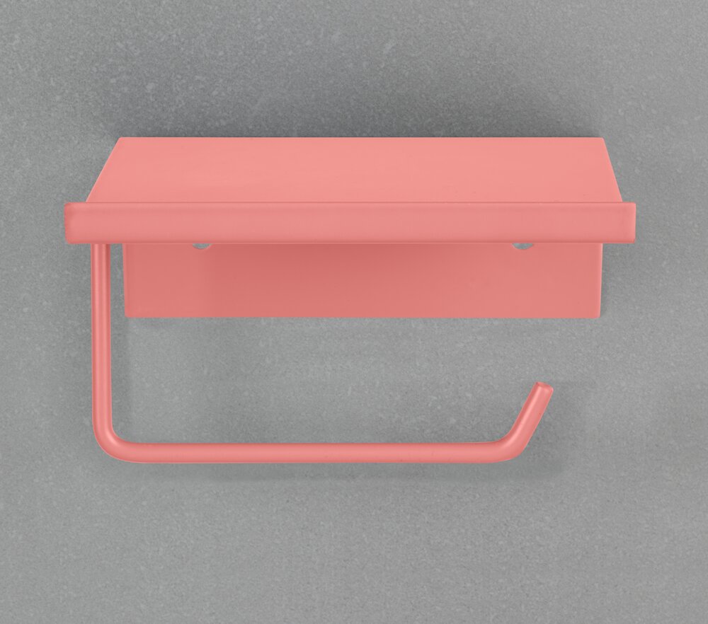 Toilettenpapierhalter Mod. Desulo Coral  mit Ablage