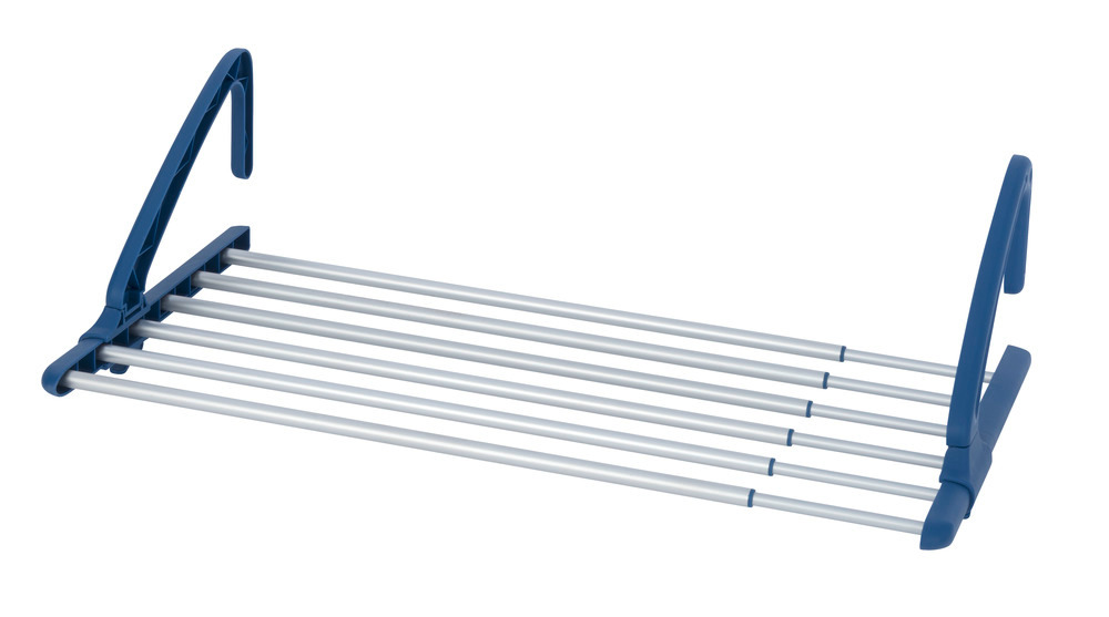 Teleskop Balkonwäschetrockner Alu  aus rostfreiem Aluminium