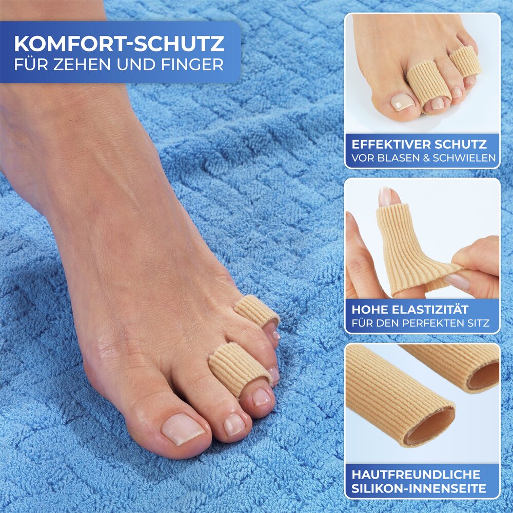 Zehenschutz Mod. Soft, 2er Set  optimale Druckentlastung