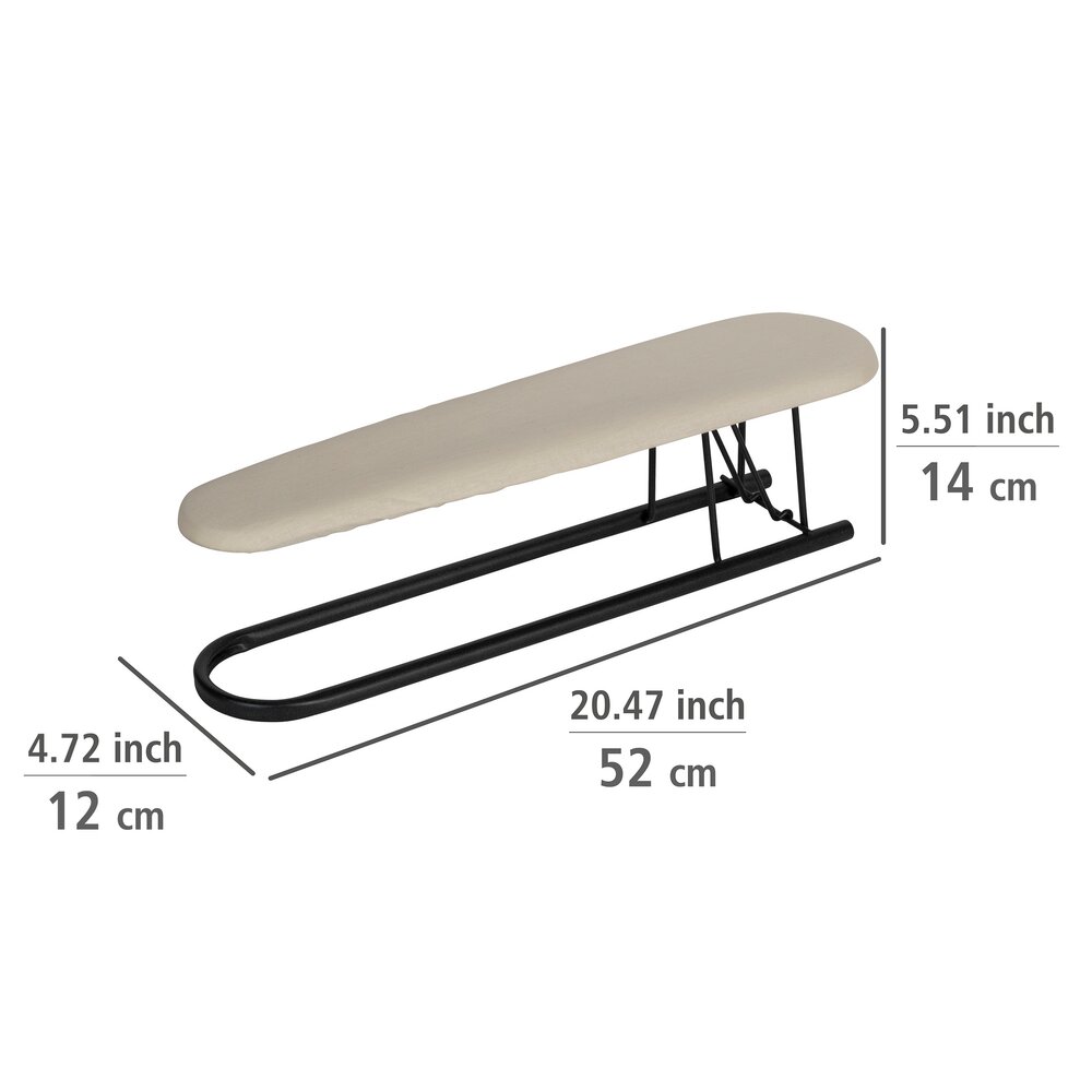 Ärmelbügelbrett Mod. Leona  platzsparend zusammenklappbar