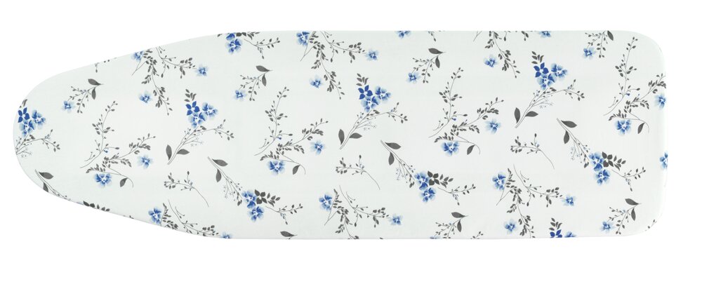 Bügeltischbezug Mod. Keramik M Floral Blau  bis 126 x 41 cm einsetzbar