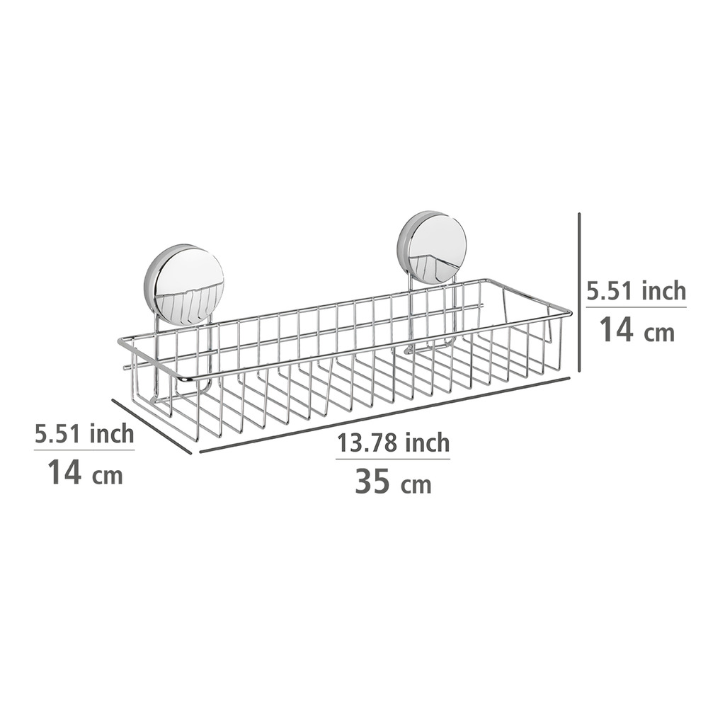 Static-Loc® Plus Maxiablage Osimo  Badezimmer-Ablage