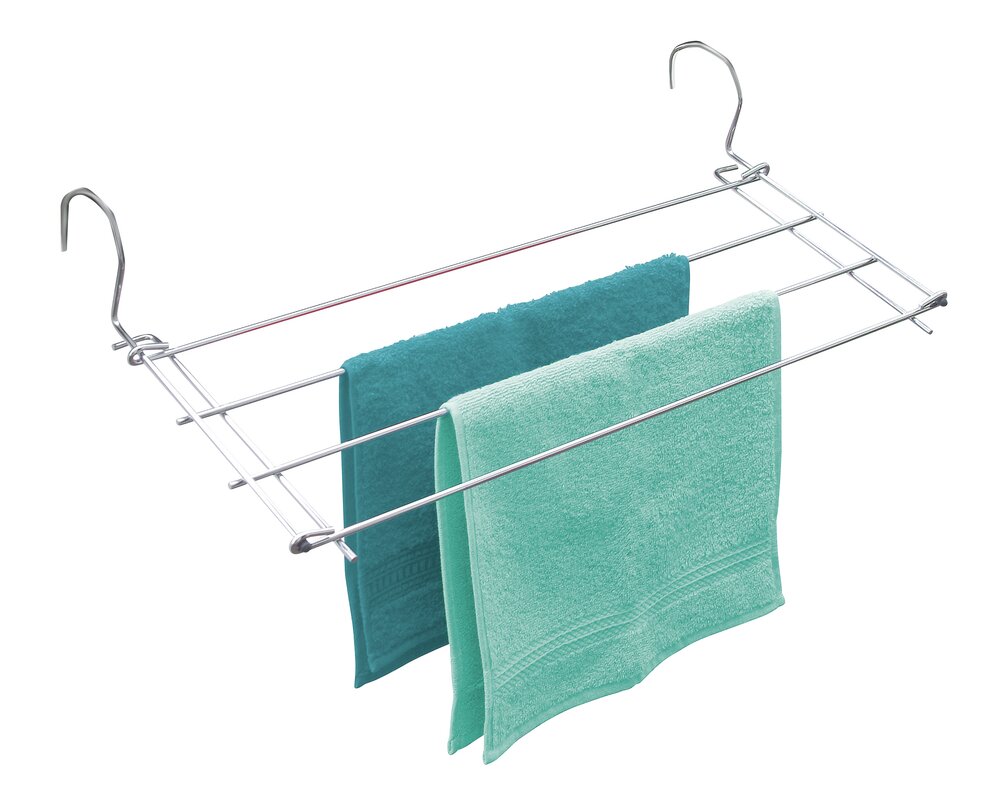 Heizkörper-Wäscheständer Chrom  zusätzlicher Trockenplatz im Haushalt