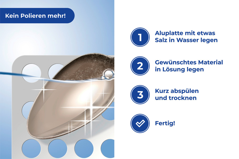 Silber-Clean  umweltfreundliche und schnelle Reinigung