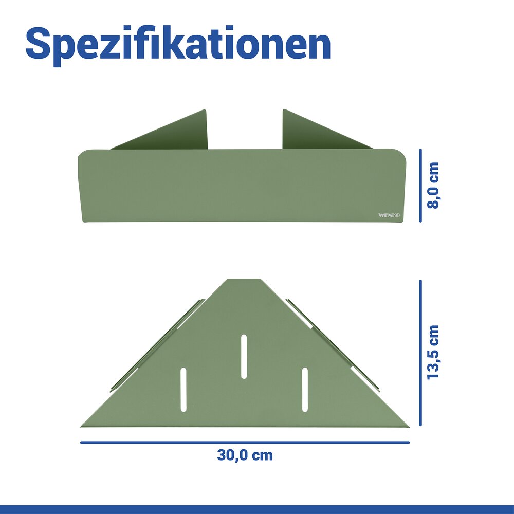 Turbo-Loc® Hoekplank Mod. Lizan Groen