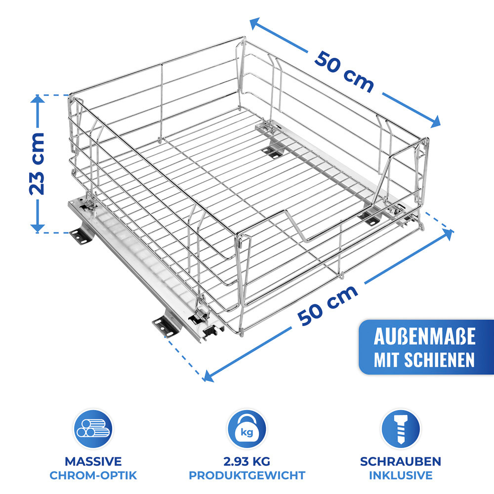 Schrankauszug Mod. Maxi  ausziehbare Ablage