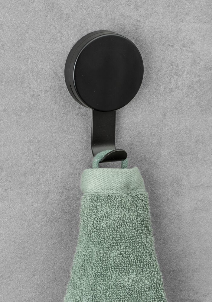 Static-Loc® Plus wandhaak Pavia zwart, set van 4