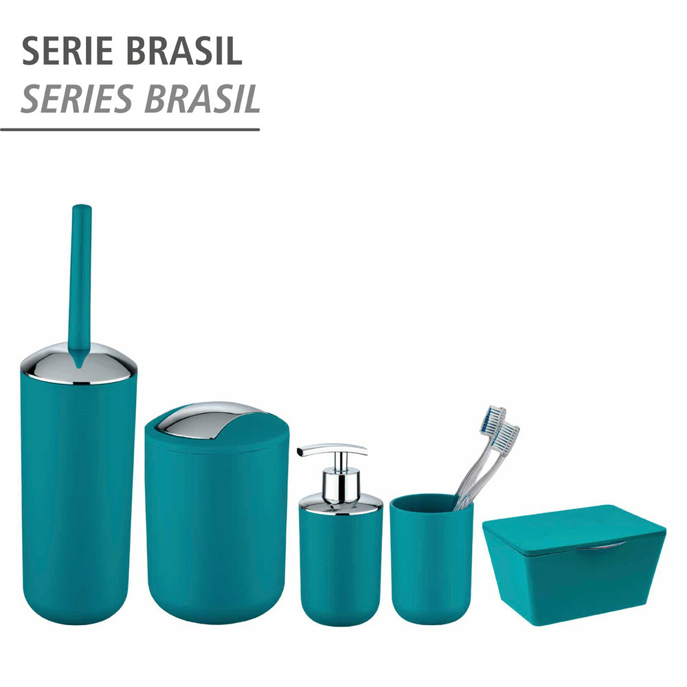 Seifenspender Mod. Brasil Petrol  nachfüllbar bis 320 ml