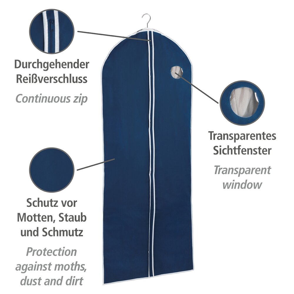 Housse vêtements Air  150 x 60 cm, toison respirante